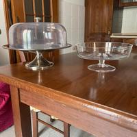 Set da 2 Alzate per Torte in Vetro