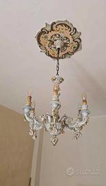 lampadario Capodimonte 