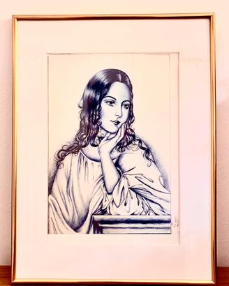 Stampa Artistica Figura di una donna