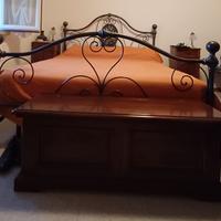 letto matrimoniale in ferro 