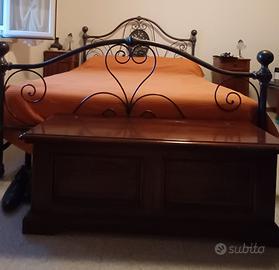 letto matrimoniale in ferro 