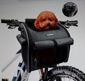 cestino bici per cane piccola taglia < 30 cm/6 kg