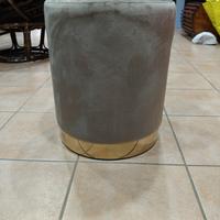 2 pouf, sgabelli eleganti per casa