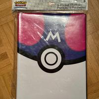 Album Pokémon Master Ball (9 tasche, 10 pagine)