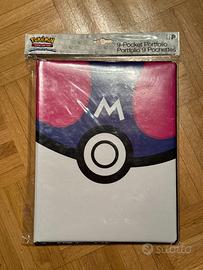 Album Pokémon Master Ball (9 tasche, 10 pagine)