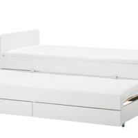 letto con letto estraibile 