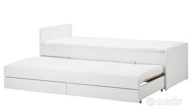 letto con letto estraibile 
