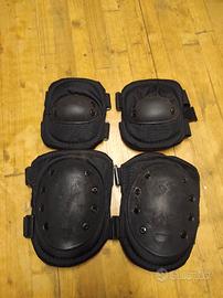 Set protezioni softair, ginocchiere + gomitiere