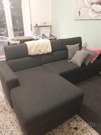 divano angolare con penisola 
