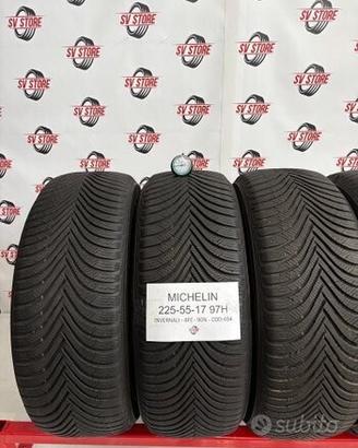 225 55 17 michelin invernali 90%