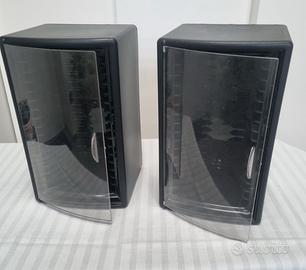 Contenitori per CD in plastica Mgl Plast 2 porta