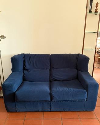 Duerre Divano letto blu
