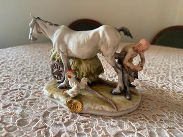 "Il Maniscalco" ceramica di Giuseppe Cappé