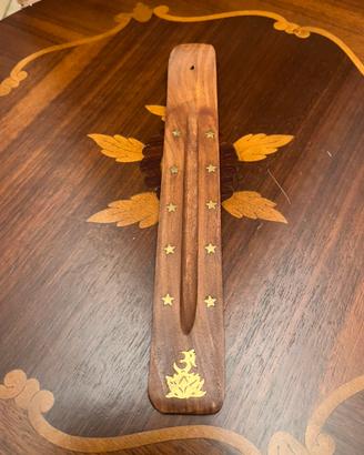 Brucia Incenso in legno