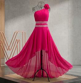 incantevole abito xs fucsia Milanoo.com come nuovo