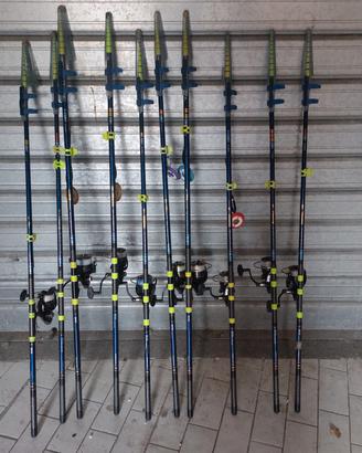 6 canne Daiwa Theory Blu trota lago