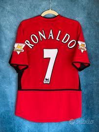 Maglia Manchester United 2002/03 Ronaldo originale