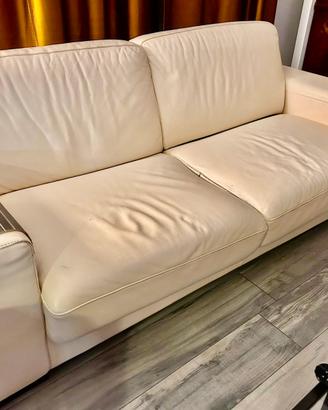 Divano in pelle Natuzzi