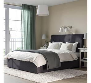 Letto matrimoniale IKEA con contenitore