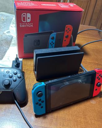 Nintendo SWITCH + Pro Controller originale