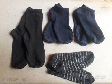 4 PAIA CALZINI UNISEX BIMBI MISURA 125-35