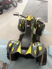 Quad elettrico per bambini e moto aprilia