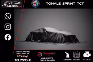 Alfa Romeo Tonale 1.6 diesel 130 CV TCT6 Sprint