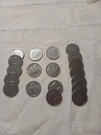 Lotto monete 100 lire