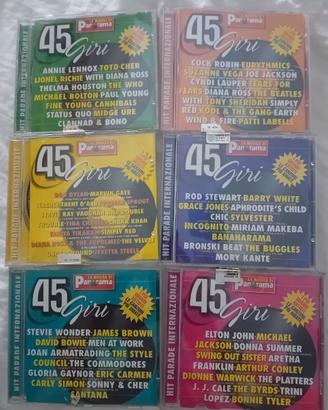 CD AUDIO - 45 GIRI - LA MUSICA DI PANORAMA - 6CD