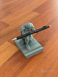 Portapenne Cavaliere in Armatura - Stampato in 3D