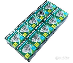 10 Lampadine Alogene Sylvania 50W 12V GU5.3