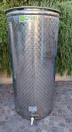 Serbatoio enologico inox 600 lt