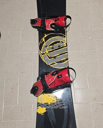 tavola da snowboard Santa Cruz + scarponi sway
