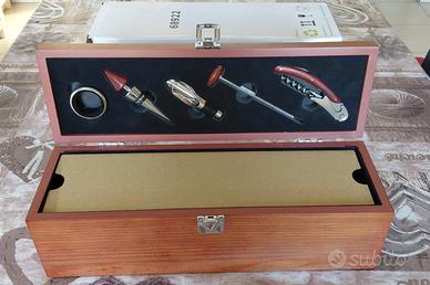 Cassetta Portabottiglia con Accessori