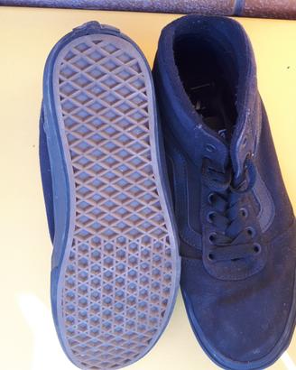 Vans Ward Hi canvas nere taglia 8,5 (41)