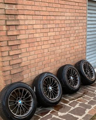 SET 4 CERCHI BMW ORGINALI+ PIRELLI INVERNALI