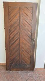Porta blindata in legno massello – 193x91 – Modena