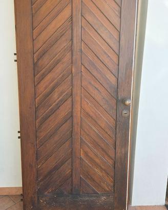 Porta blindata in legno massello – 193x91 – Modena