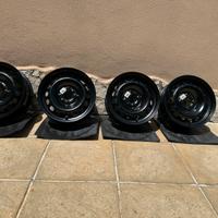 4 cerchi acciaio e copricerchi Fiat Panda 14”