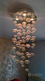 Lampadario mille bolle in vetro