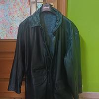 cappotto in pelle