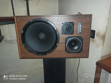 coppia casse stereo vintage