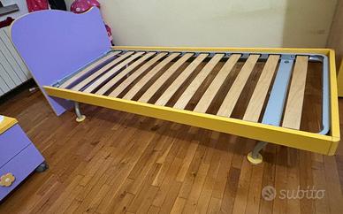 letto singolo 90x190 completo di tutto
