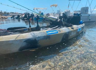 kayak hobie compass con eco e pinnette retromarcia