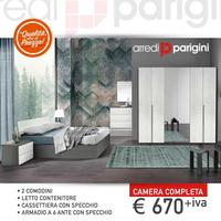 Camera da letto moderna- 3 colori a scelta