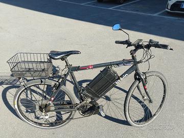 Bicicletta elet motore centrale bafang