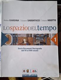 9788842114055  Lo spazio del tempo vol 1 copertina