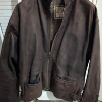 Giaccone Uomo vera pelle Big Iron. Taglia L.