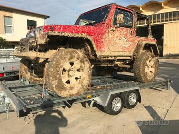 Rimorchio carrello x Jeep Toyota Mitsu Suzuki Prot