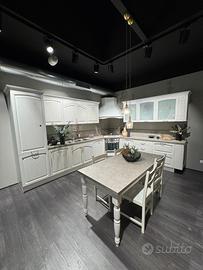 CUCINA COMPLETA ANGOLARE STILE CLASSICO MODERNO